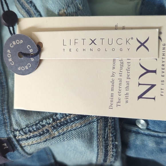 Nydj Chloe Capri Hollywood Jean in Mesmerize Size 14 - Picture 15 of 16